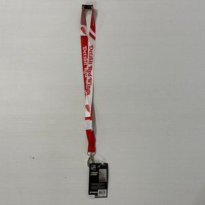 🏒3/$15🏒 Detroit Red Wings JF Sports NHL Breakaway Lanyard 17" - NEW